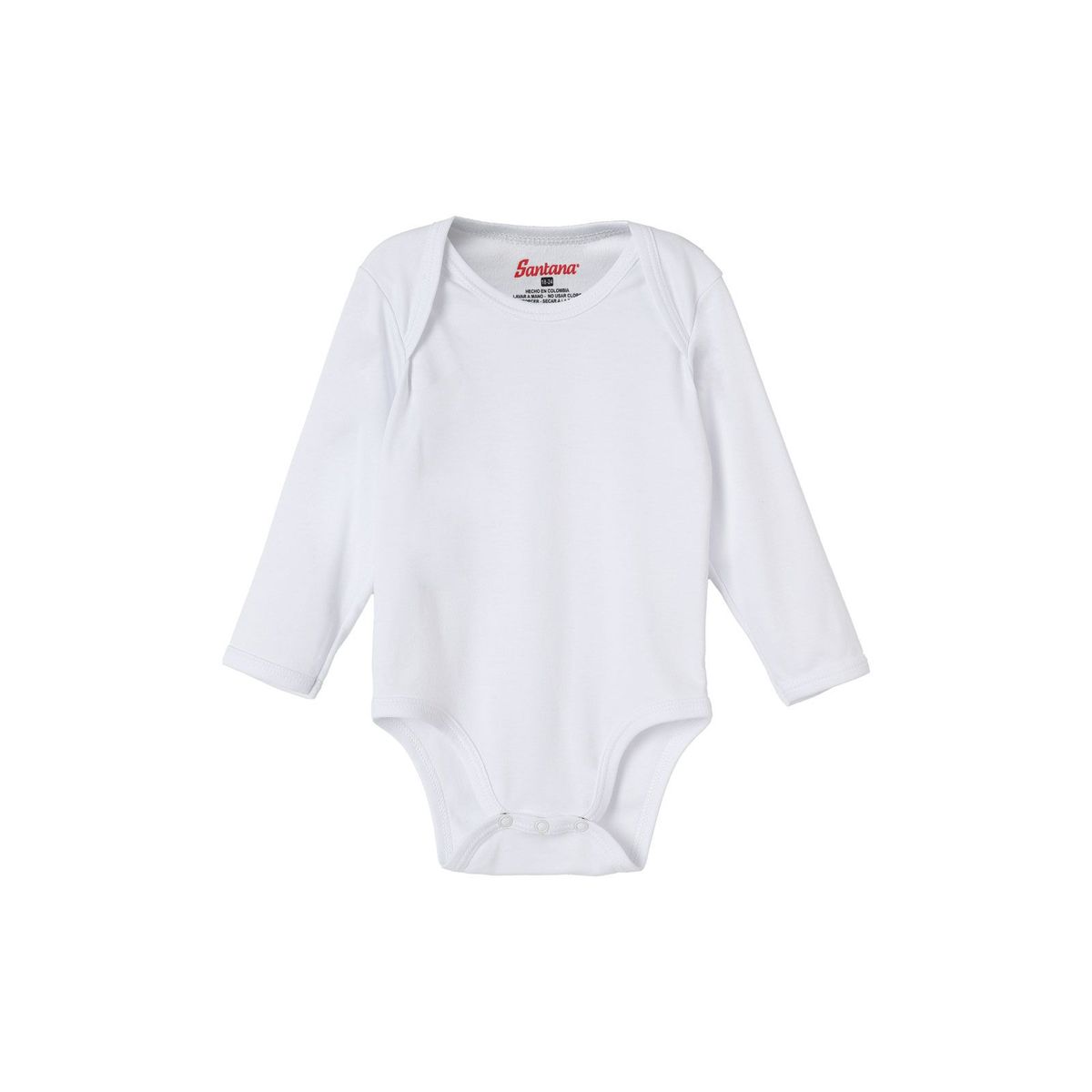 SANTANA - Body Bebé Manga Larga Santana Blanco