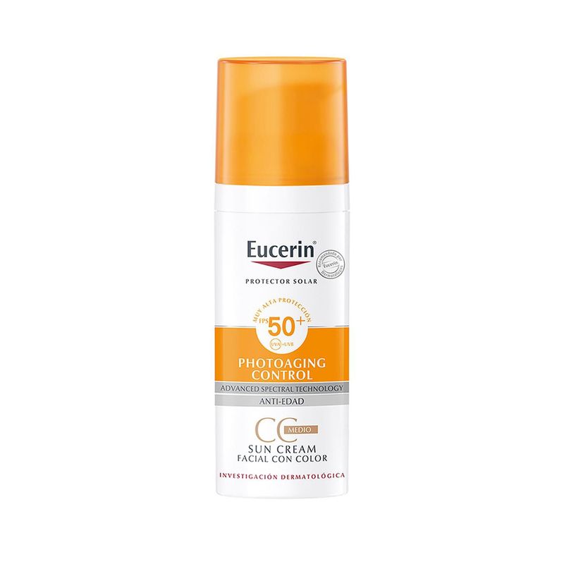 EUCERIN - Eucerin Bloqueador Solar Antiedad Tono Medio FPS50 X 50ml