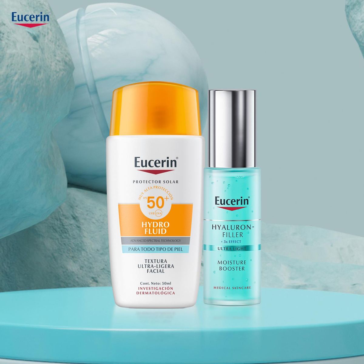 EUCERIN - Eucerin Protector Solar Hydrofluid+Hyaluron Booster Gel