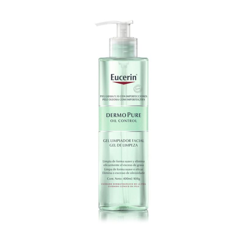 EUCERIN - Gel Limpiador Facial Eucerin Dermopure Oil Control 400ml