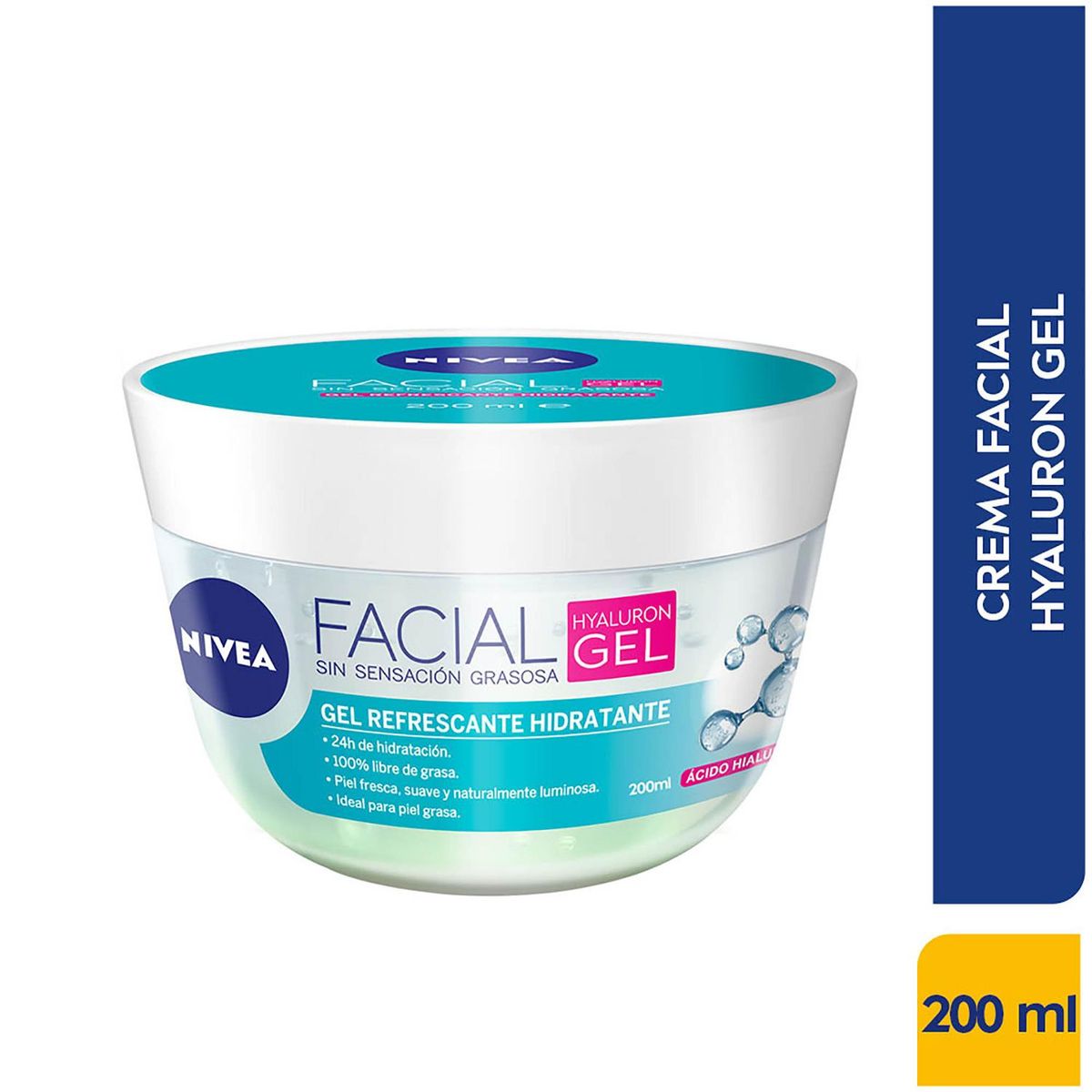 NIVEA - Nivea Gel Facial Refrescante Cuidado Facial 200 ml