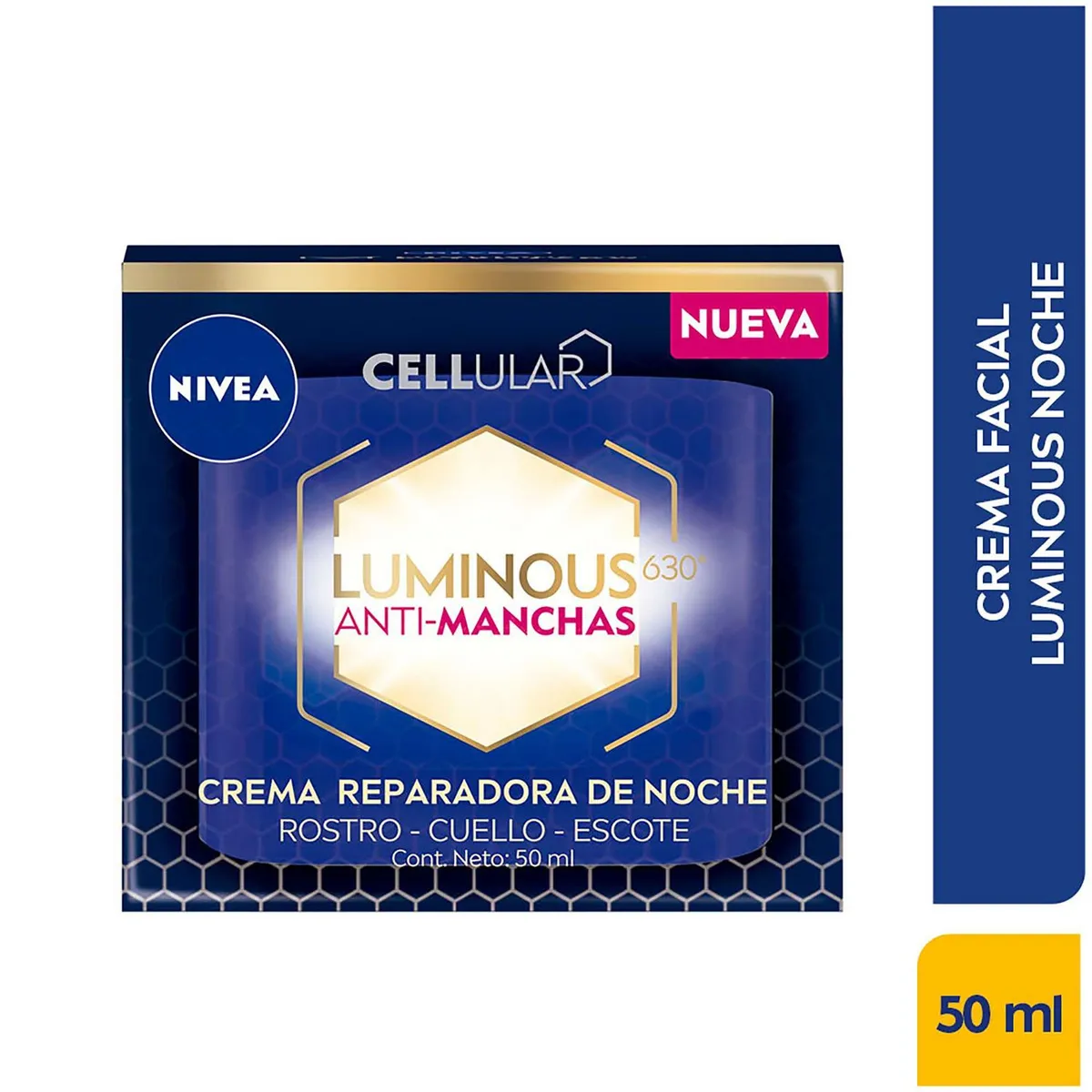 NIVEA - Nivea Cellular Crema Reparadora de Noche Luminous 630, 50 ml