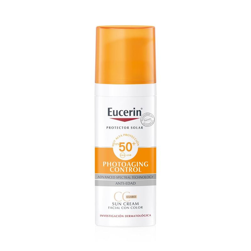 EUCERIN - Eucerin Bloqueador Solar Antiedad Tono Claro Fps 50+ X50ml