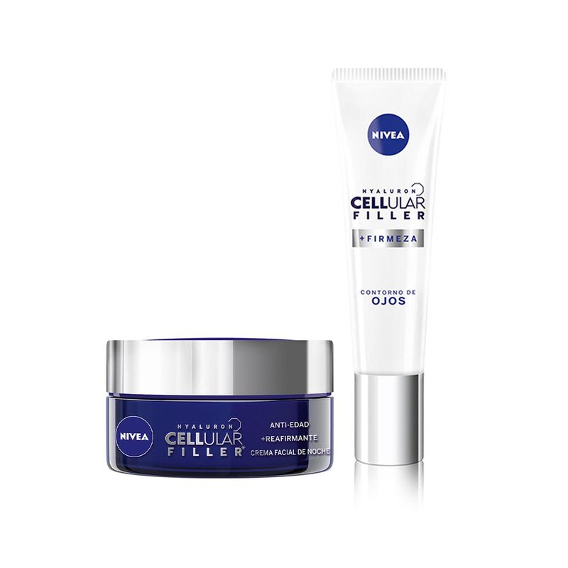 NIVEA - NIVEA CELLULAR FILLER CREMA NOCHE + CONTORNO DE OJOS