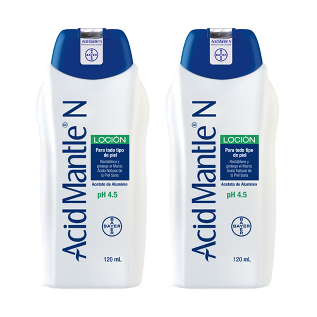 BAYER - Acid Mantle Locion X120ml X2 UNIDA