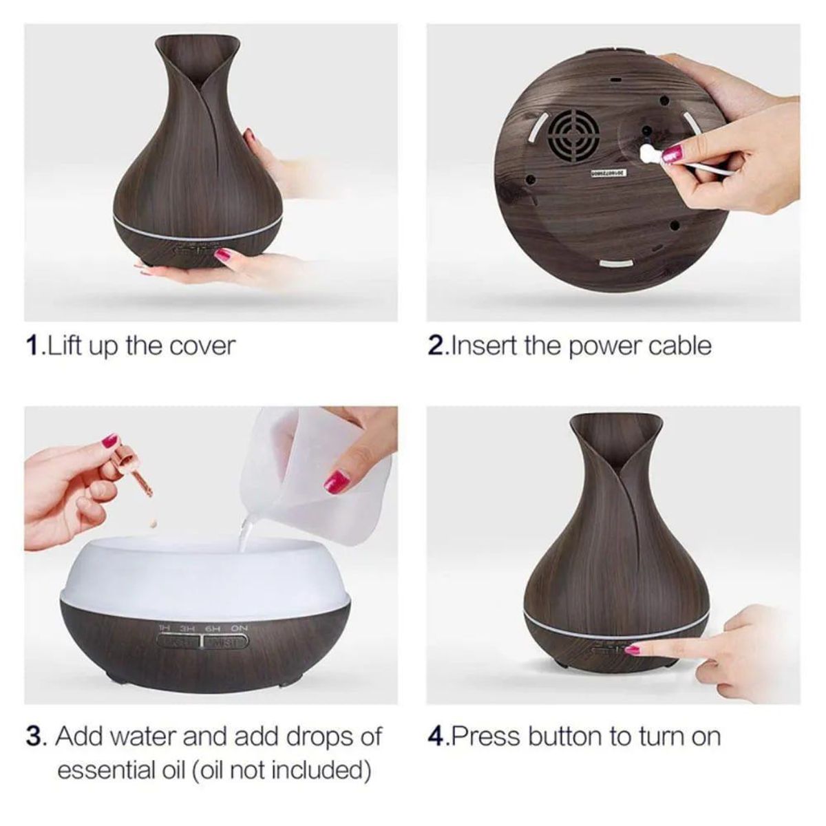 GENERICO - Humidificador Difusor Jarron