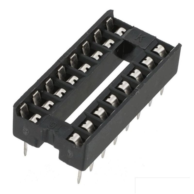 GENERICO - Socket Adaptador Plastico Integrados Zocalo Dip16 Dip 16