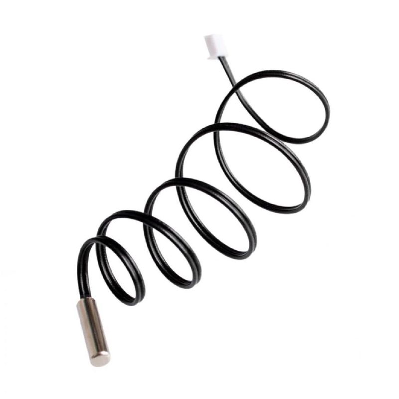 GENERICO - Termistor Sensor Temperatura 10K Cable 3950 a Prueba Agua 50cm