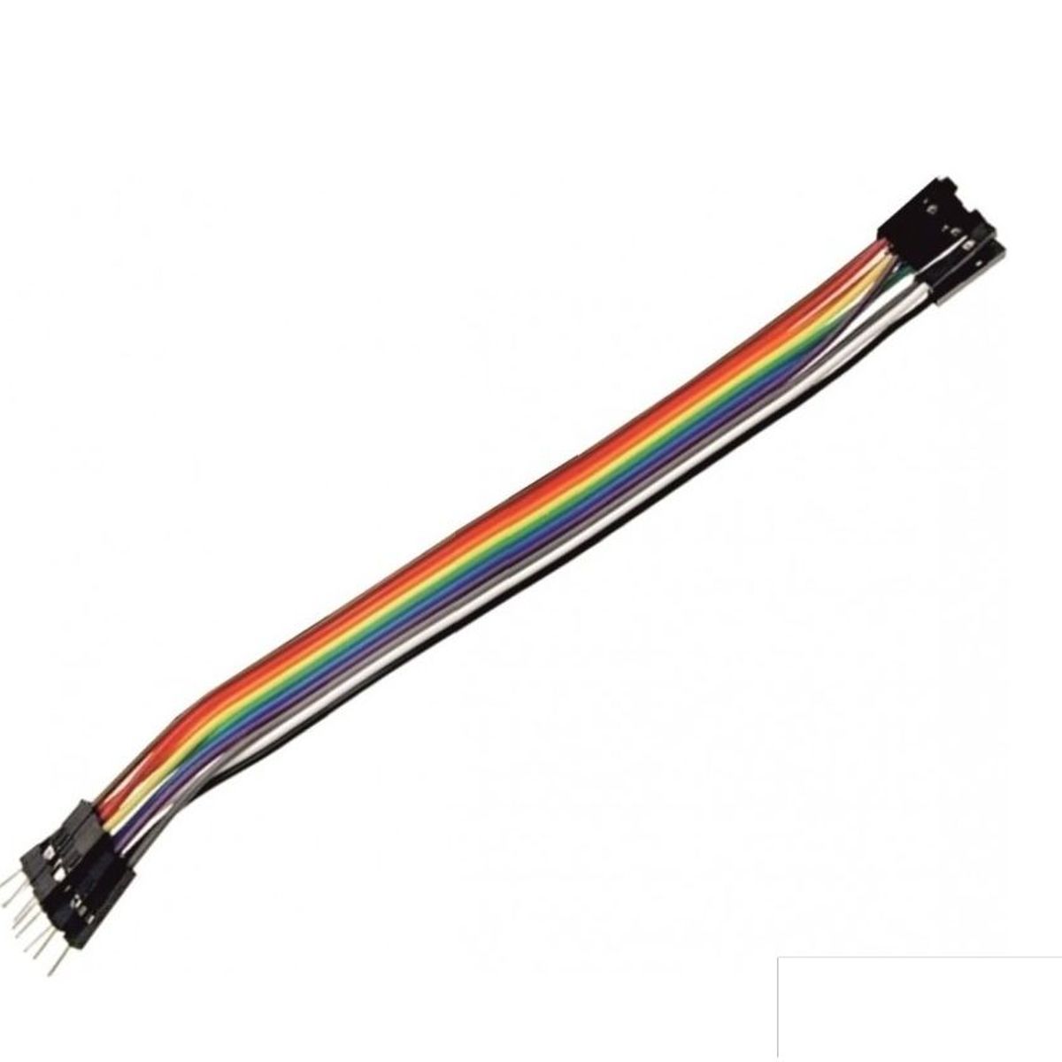 GENERICO - Cables Jumper Dupont Macho Hembra 10cm Pack X 10 Unidades