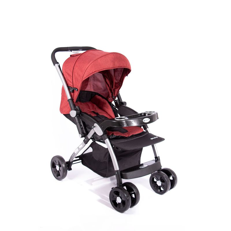 EBABY - Coche de paseo KUPER EB1143-1 Rojo
