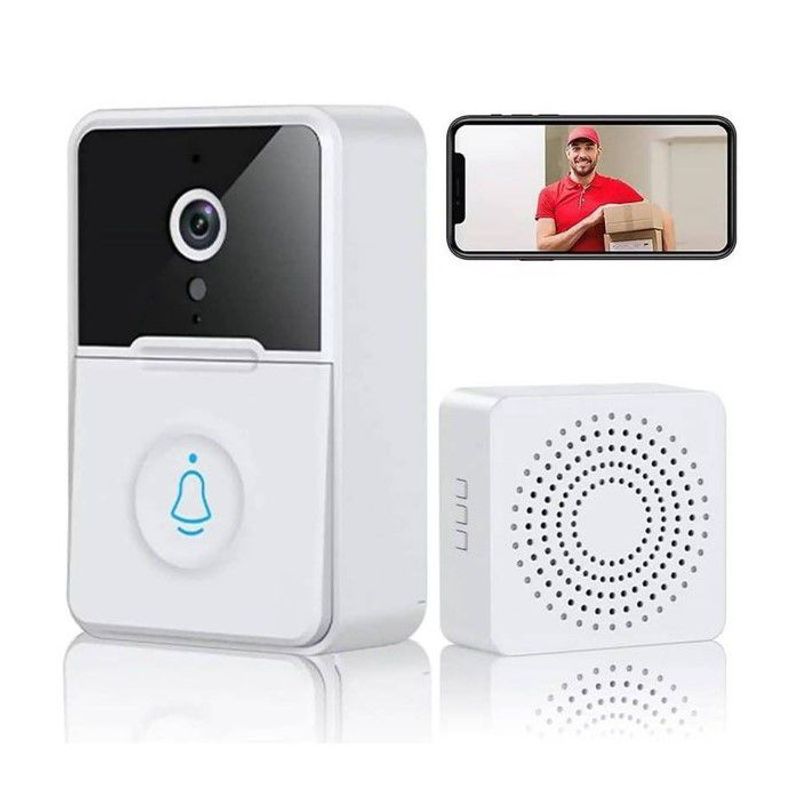 GENERICO - Timbre para Puerta Intercomunicador con Camara