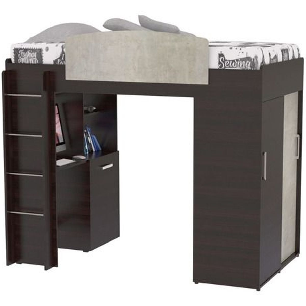 MADERKIT - Camarote Multifuncional Muebles Maderkit 00876-p-prm