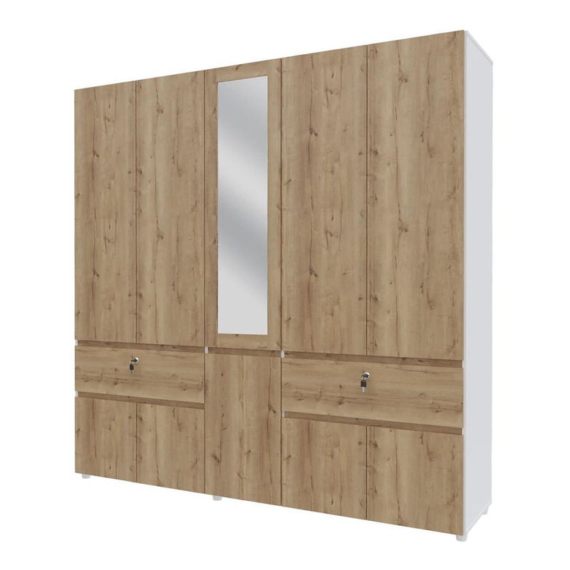 MADERKIT - Closet Kanon Puertas Abatibles 200 cm Ancho