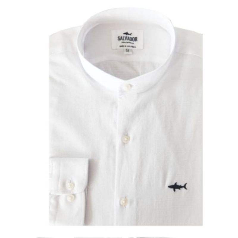 SALVADOR BEACHWEAR - Camisa Neru Salvador Blanco