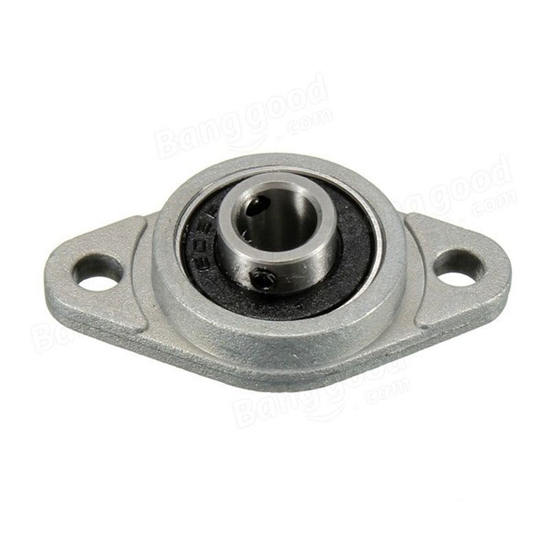 GENERICO - Soporte Chumacera Varilla Lisa Rodamiento KFL08 eje 8mm