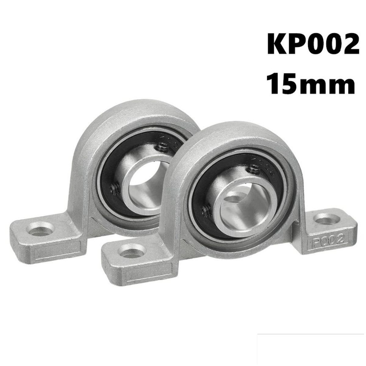 GENERICO - Soporte Con Rodamiento Chumacera Kp002 eje 15mm