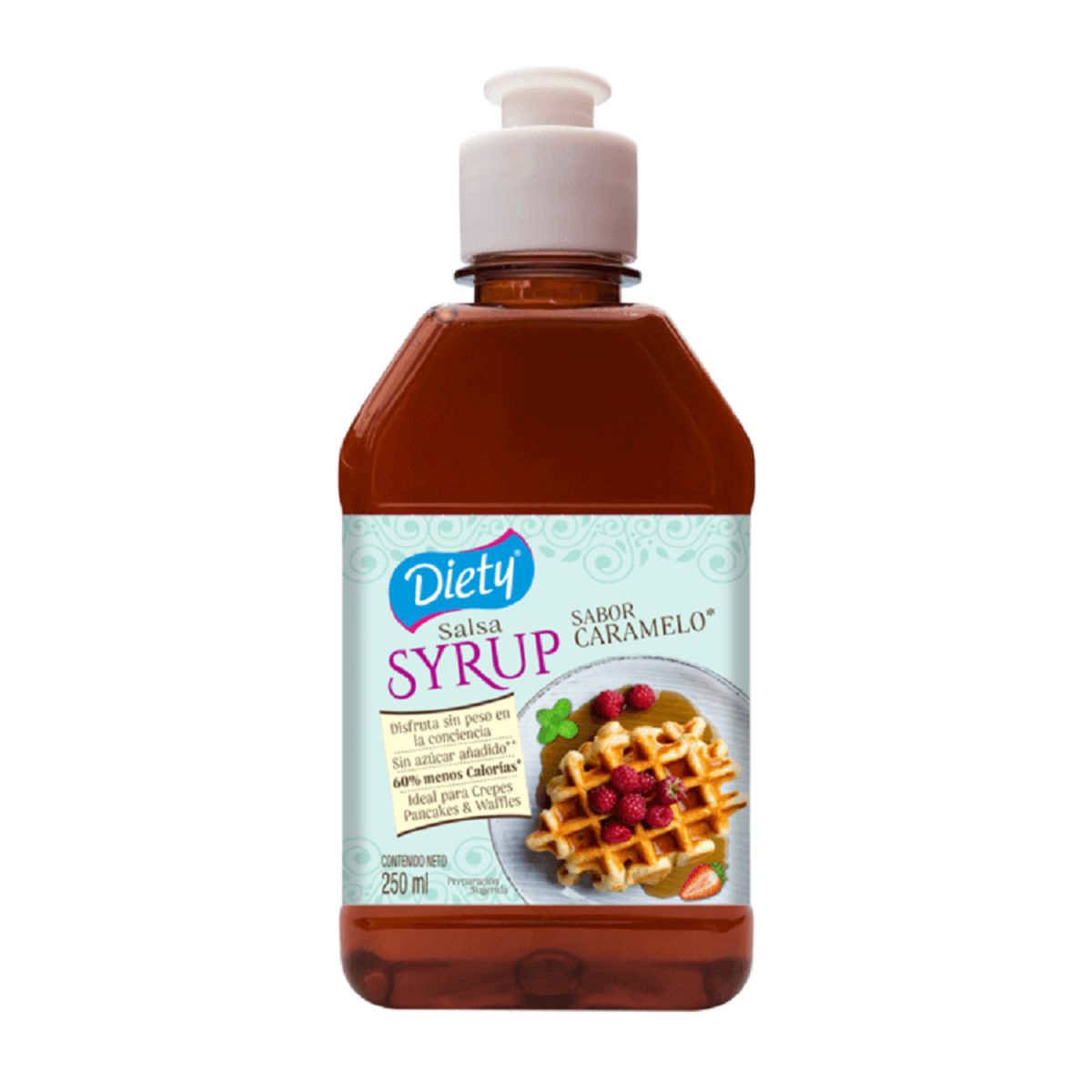 DIETY - Salsa Syrup Diety Caramelo X250Ml