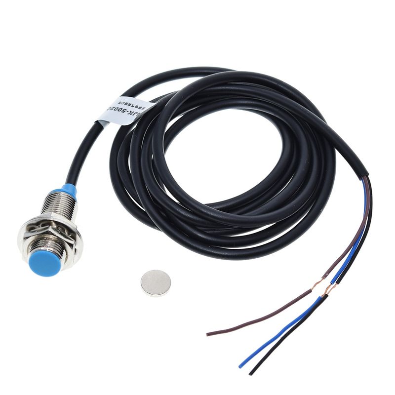 GENERICO - Sensor Inductivo Proximidad Magnetico Hall NJK-5002C NPN 5-30V 37mm