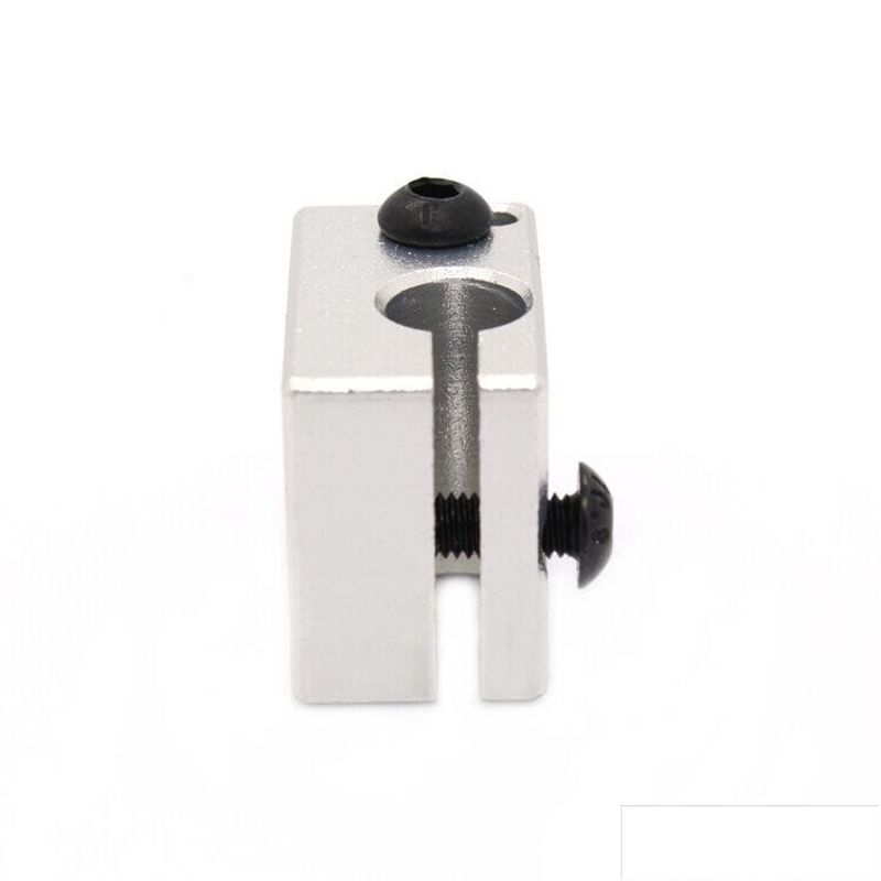 GENERICO - Bloque Extrusor Aluminio Hotend V6 20x16x11.5mm