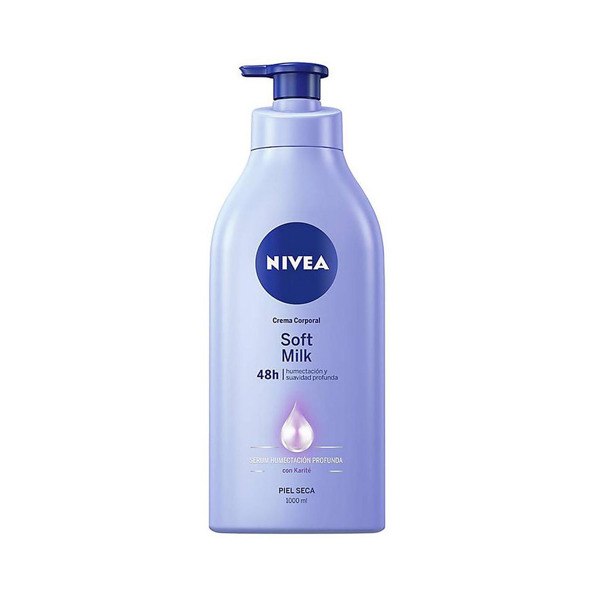 NIVEA - Nivea Crema Corporal Soft Milk, 1000 ml