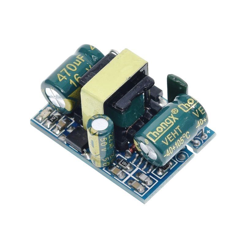 GENERICO - Transformador Mini Regulador Fuente 110-220V Ac 12V Dc 400mA