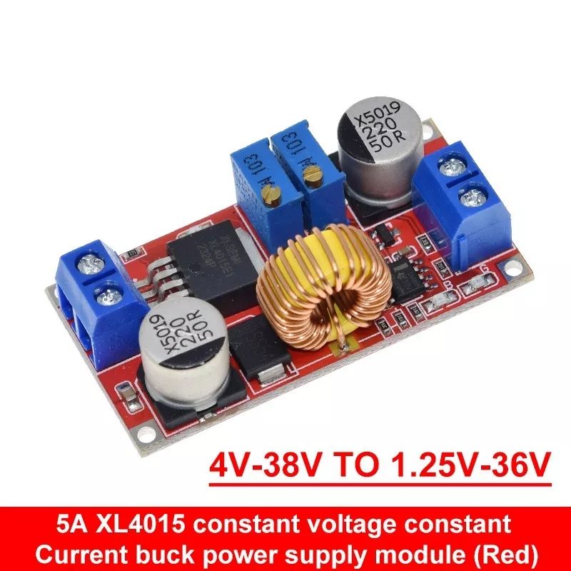 GENERICO - Regulador Voltaje Corriente Ajustable Constante XL4015 5-32V 5A