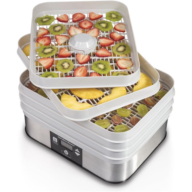 HAMILTON BEACH - Deshidratador De Alimentos Hamilton Beach 32100a Digital Color Blanco