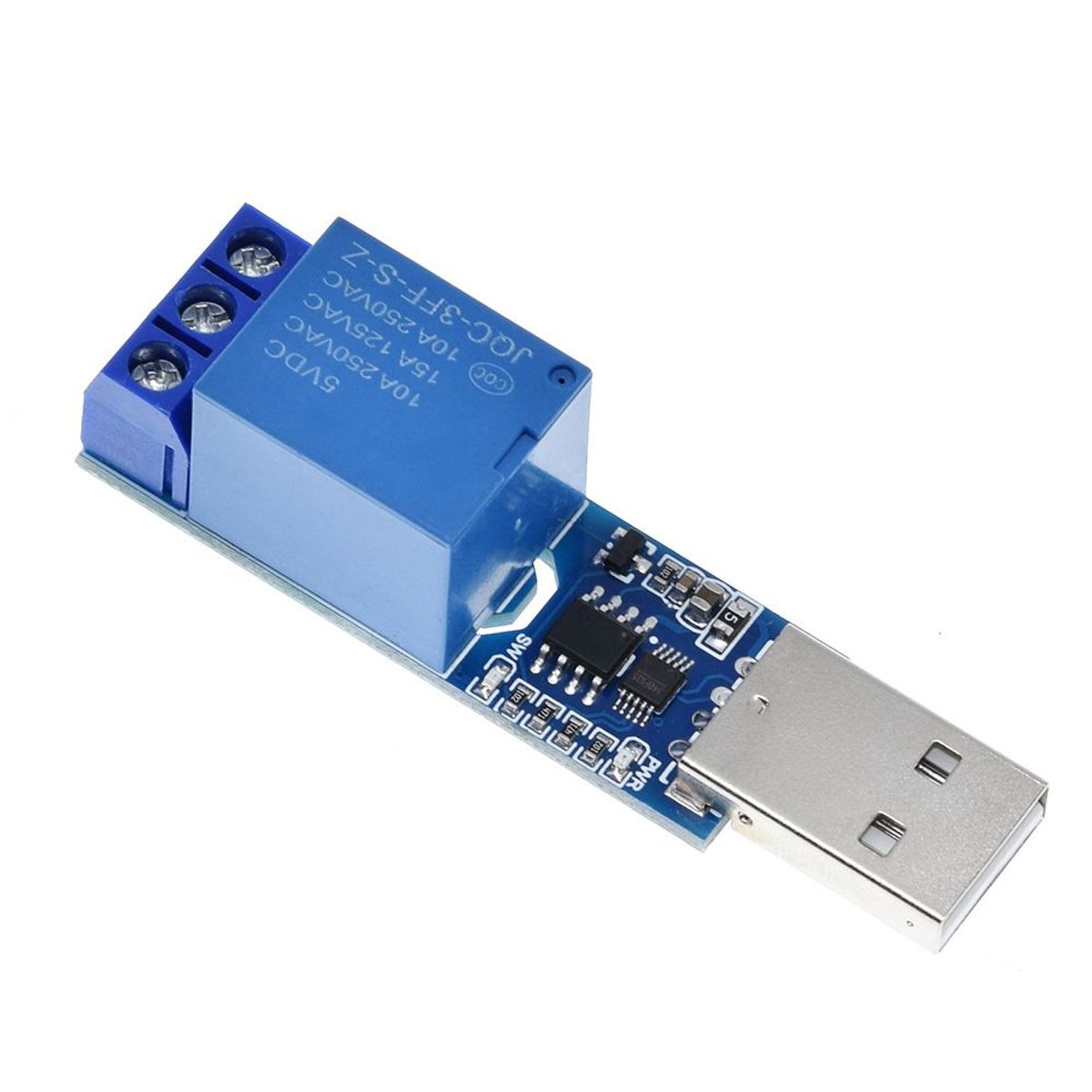 GENERICO - Rele Usb Programable LCUS-1 Computador PC Wifi Attiny 5V 1 Canal