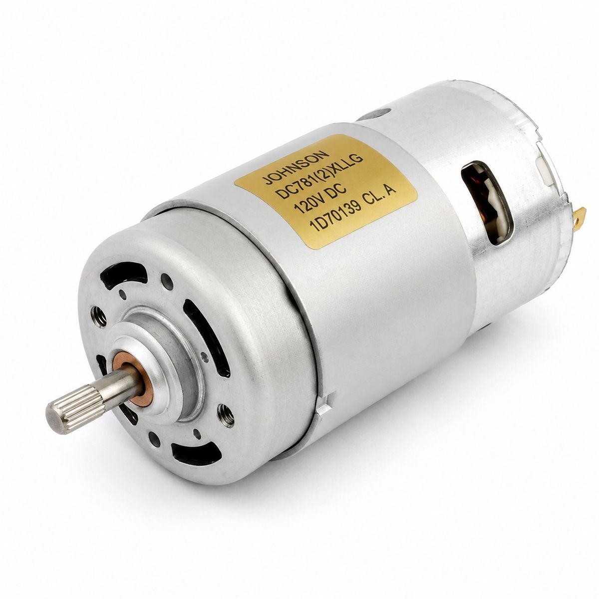 GENERICO - Motor Spindle 120V DC 12700rpm 117W Eje 5mm Cnc Router