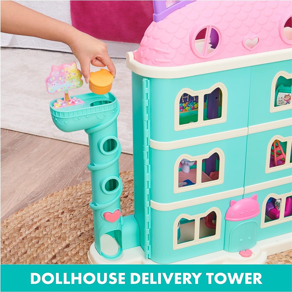 SPIN MASTER - Casa Gabby's Dollhouse + 15 Piezas