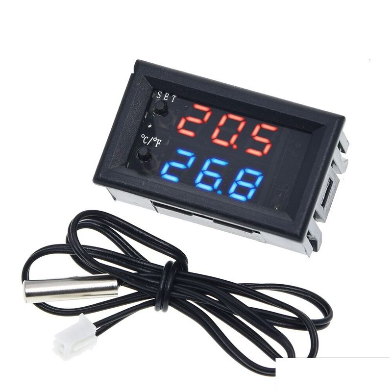 GENERICO - Termostato Digital Control Temperatura Incubadora W1209wk W2809
