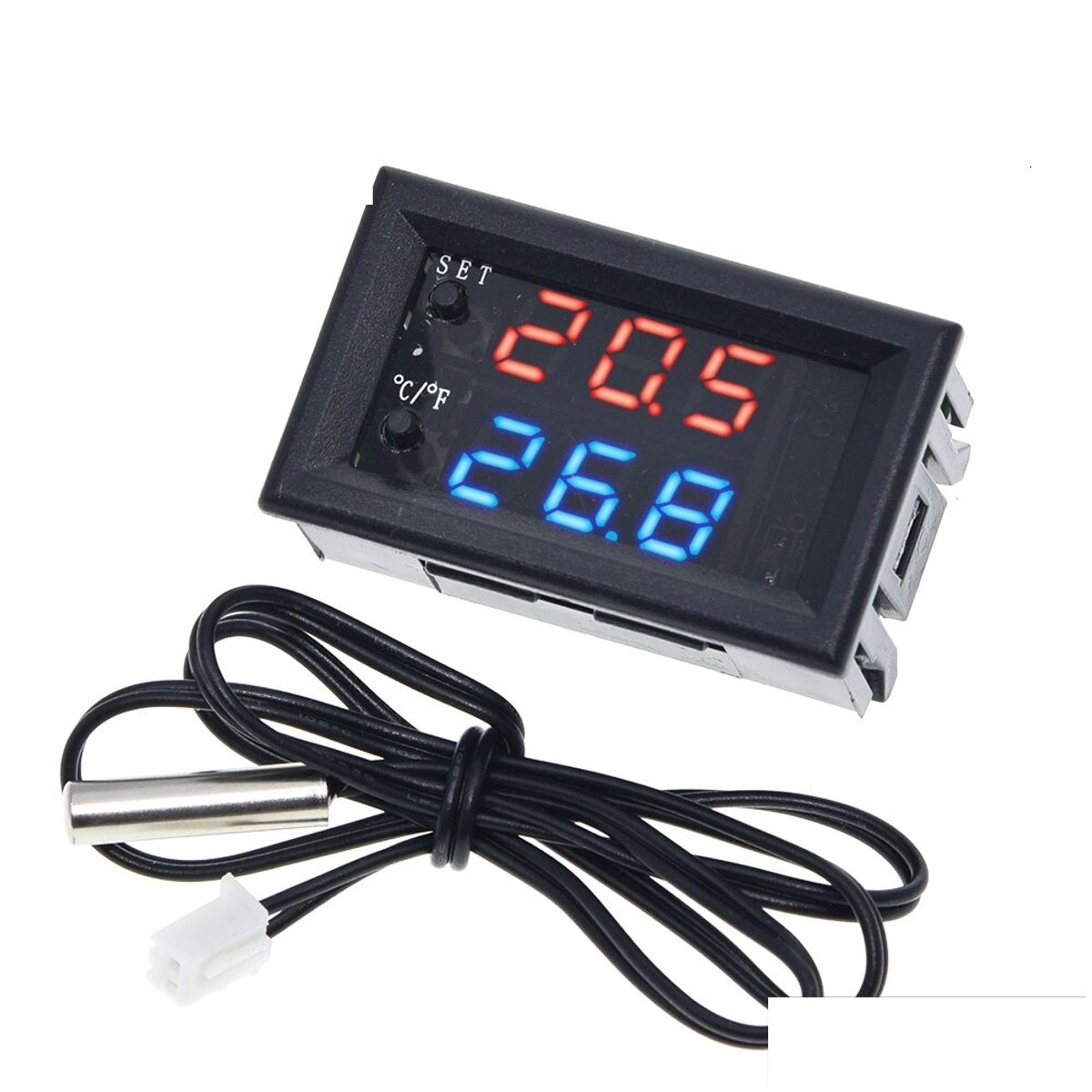 GENERICO - Termostato Digital Control Temperatura Incubadora W1209wk W2809
