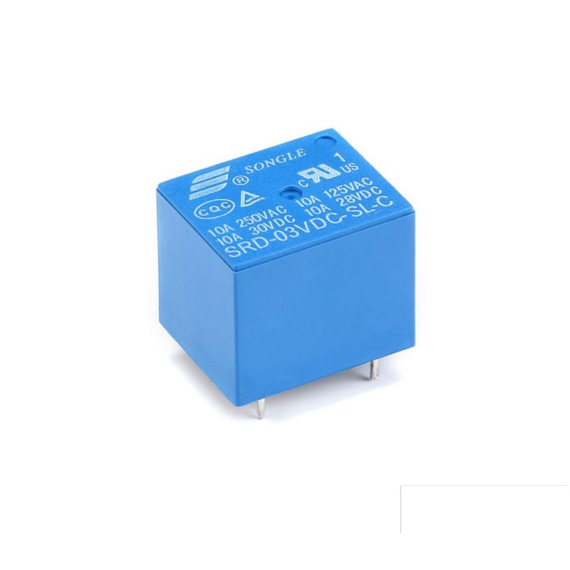 GENERICO - Rele Relevo Songle Srd-03vdc-sl-c Pcb 3V 5 Pines 10A