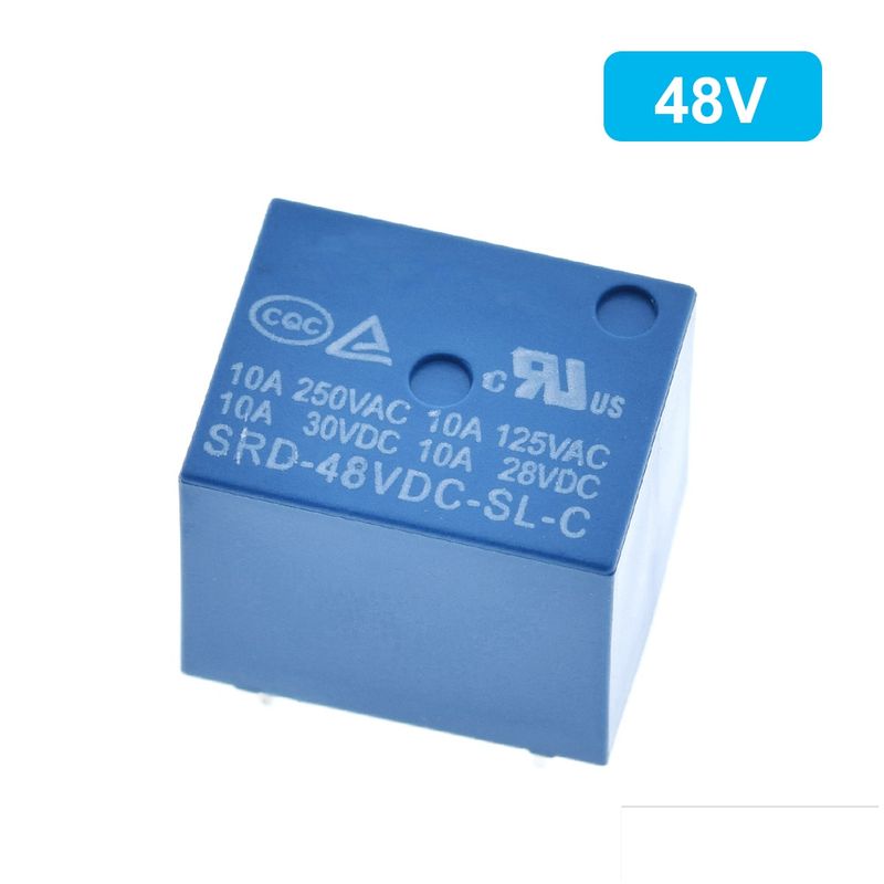 GENERICO - Rele Relevo Songle Srd-48vdc-sl-c Pcb 48V 5 Pines 10A