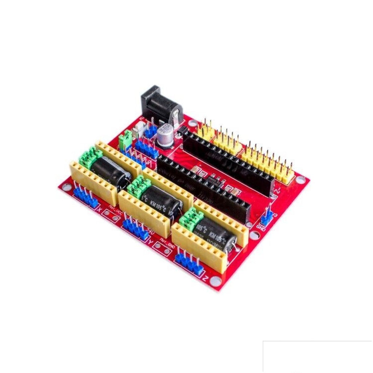 GENERICO - Cnc Shield Arduino Nano V4 Ruteadora Maquina Corte Drv8825
