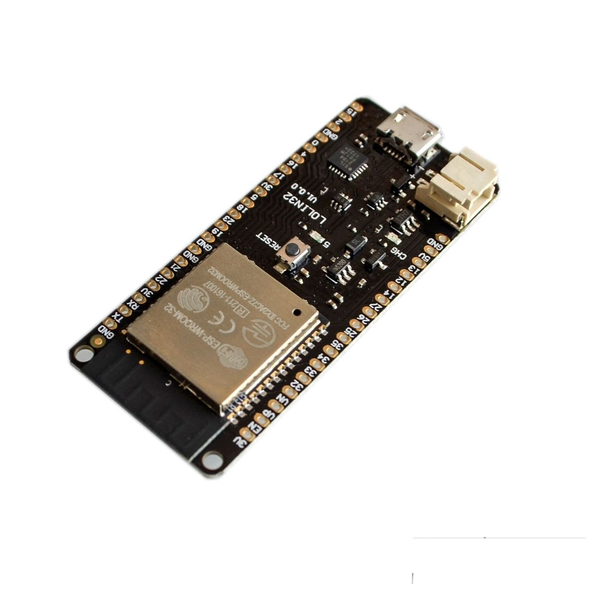 GENERICO - Tarjeta Desarrollo Wifi Bluetooth Esp32 Larga Wemos Lolin32 V1.0