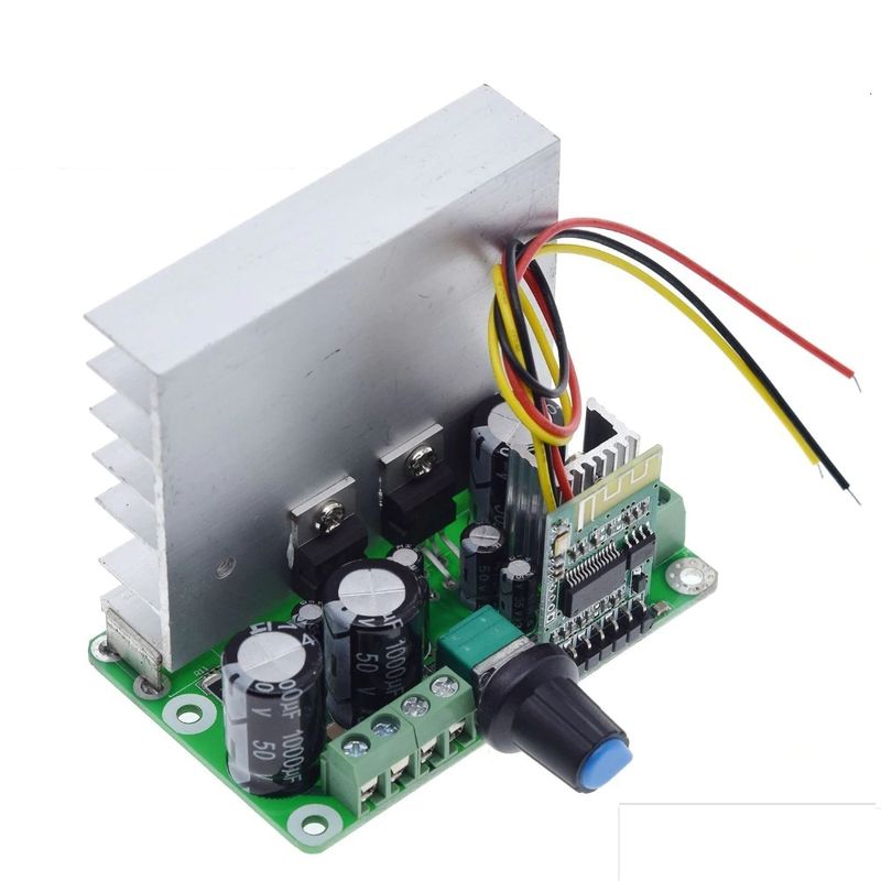 GENERICO - Amplificador Audio Estereo Bluetooth 4.2 TDA2030 2x15W 30W 10-30V