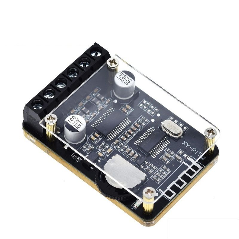 GENERICO - Amplificador Audio Estereo Bluetooth 5.0 XY-P15W 10W 15W 20W 12V 24V