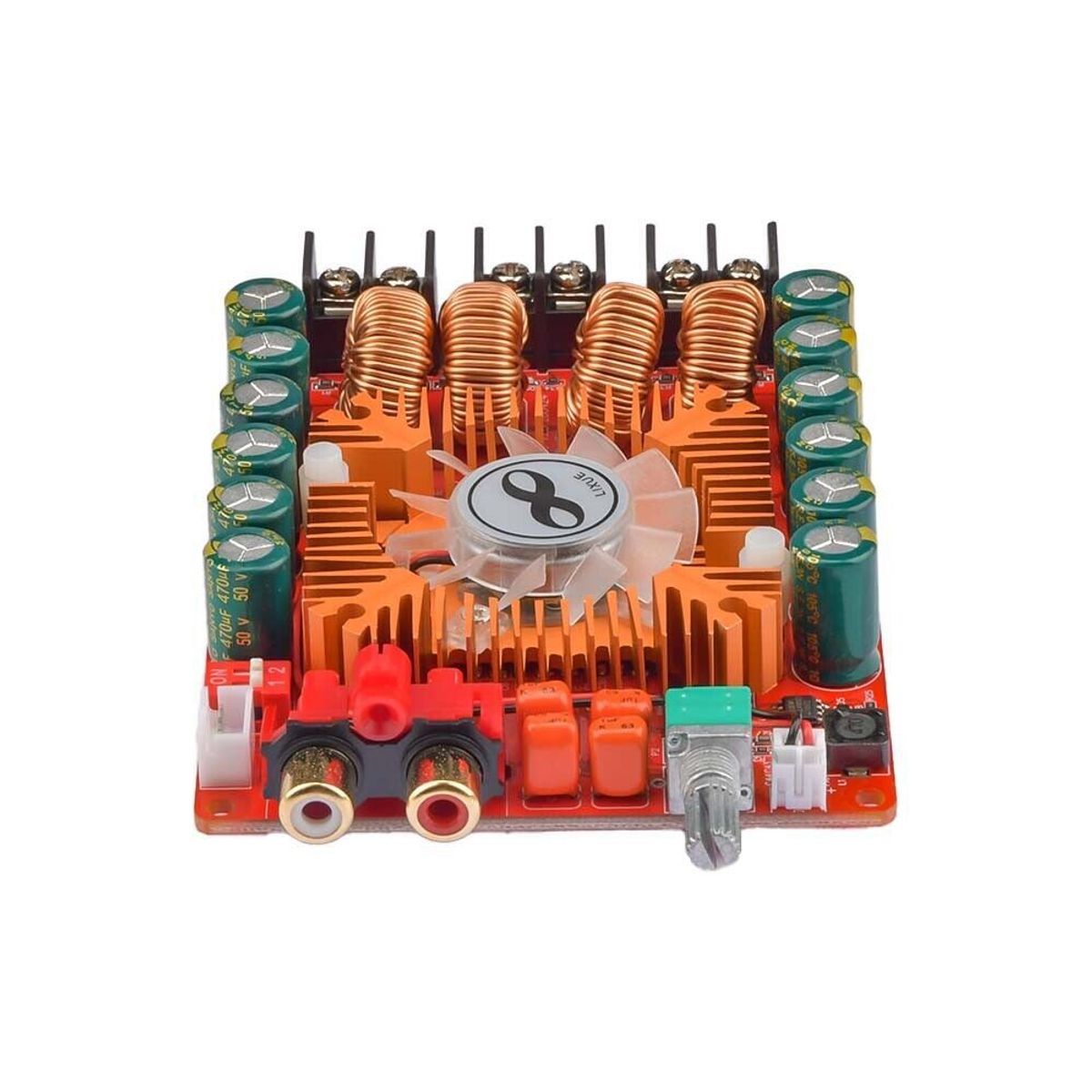 GENERICO - Amplificador Audio Estereo 2X160W 320W TDA7498 Clase D 15-34V