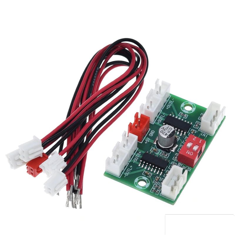 GENERICO - Modulo Amplificador Audio Estereo PAM8403 4 Canales 5V 12W XH-A156