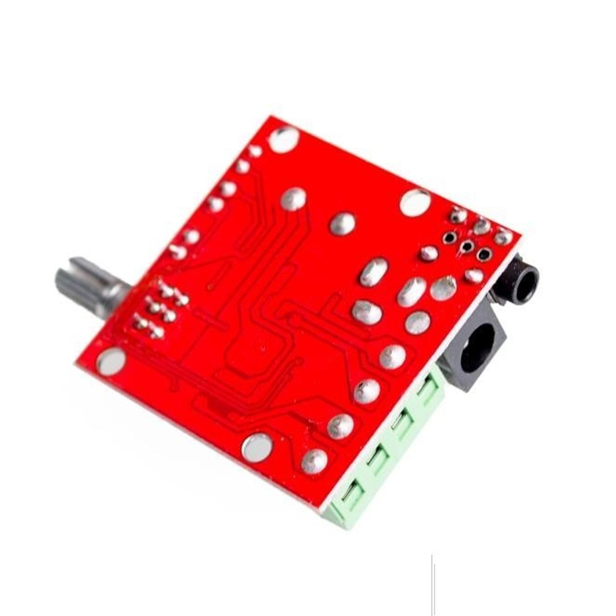 GENERICO - Amplificador Audio Estereo Pam8610 Variable Clase D 12V 2x15W Hi-fi