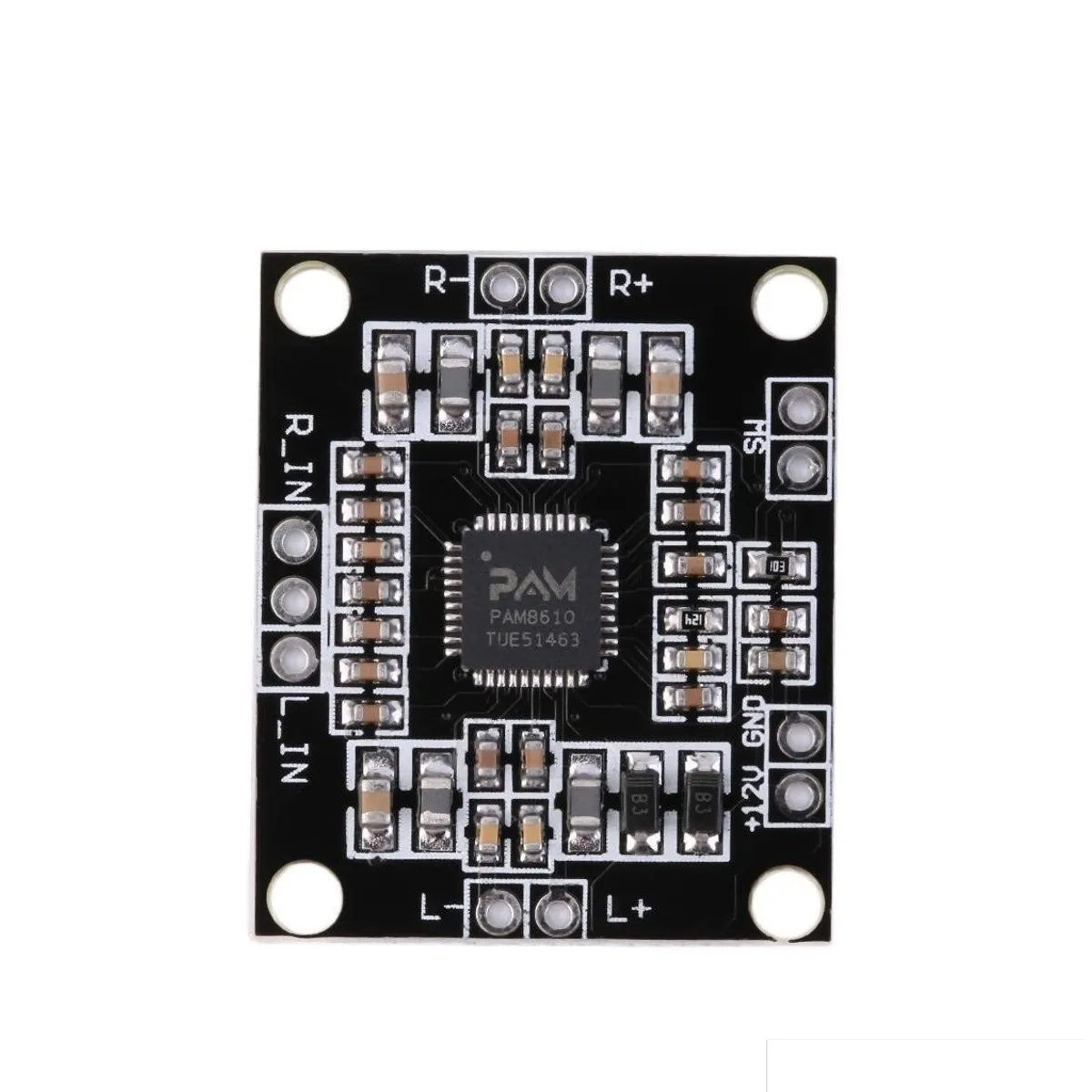 GENERICO - Amplificador Audio Estereo PAM8610 2x15w 15Watt 15w Clase D 7-15V