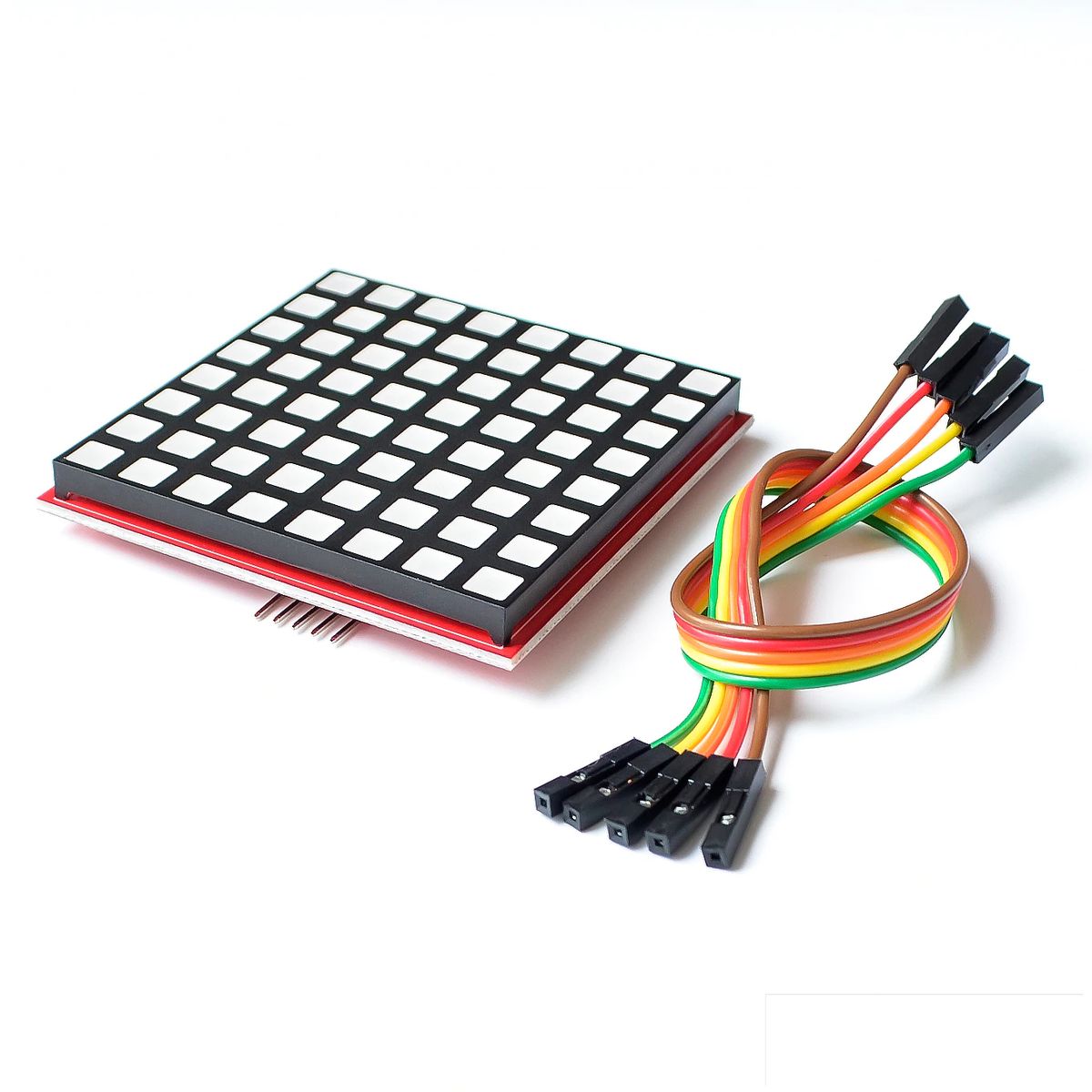 GENERICO - Matriz Led Rgb V1.0 8x8 64leds 74HC595 SPI