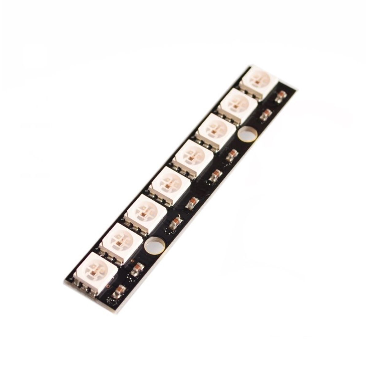 GENERICO - Modulo Led Rgb Ws2812b-8 Ws2812 5V 5050 8-bit 8 Leds Color
