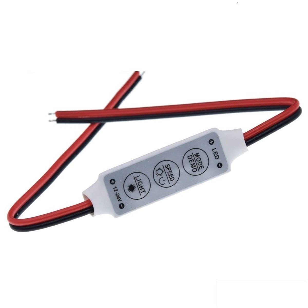 GENERICO - Regulador Dimmer R102 12-24V 2A Ajuste Brillo Tira Led