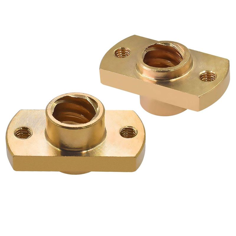 GENERICO - Tuerca Mecanizada Laton Varilla Avance 8mm