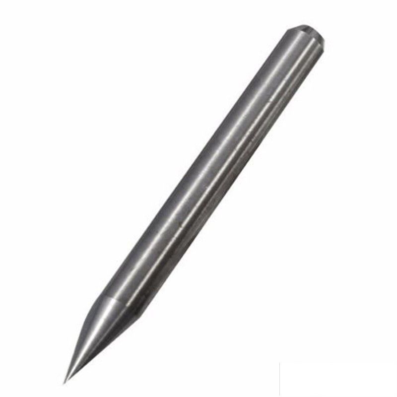 GENERICO - Fresa Cnc Punta Lanza Espada Broca Grabado Pcb 45 Grados tip 0.1