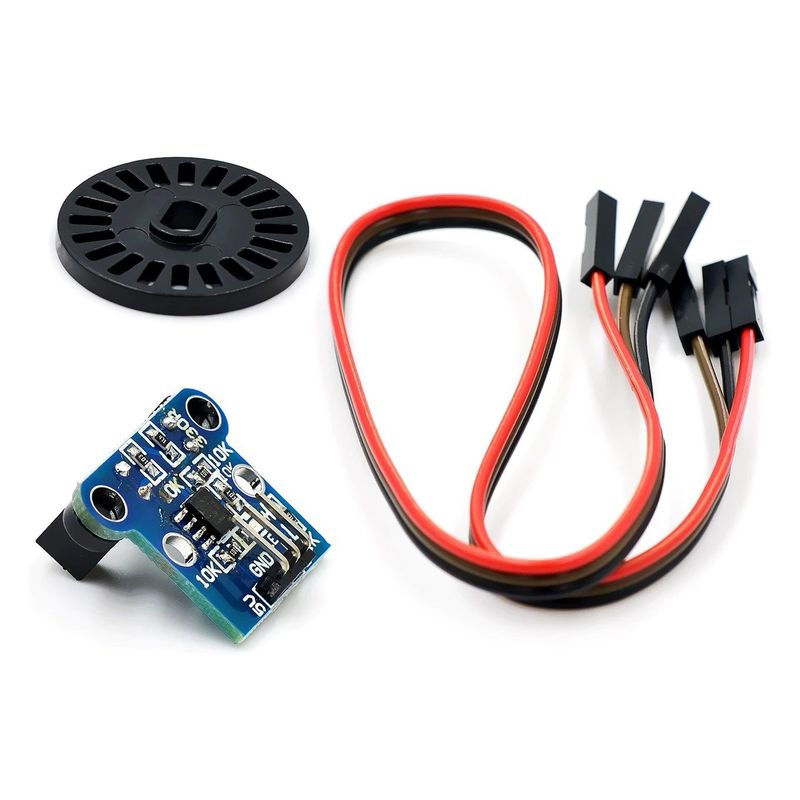GENERICO - Kit Encoder Con Disco HC-020K Disco 24mm 20 Lineas