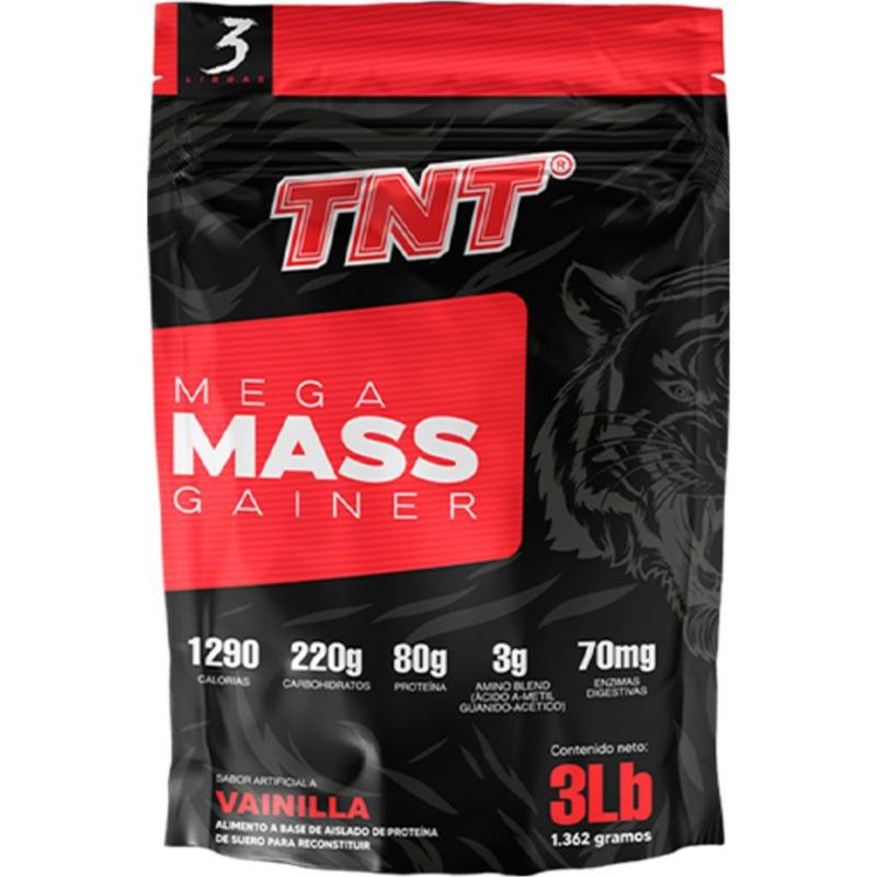 NEOPHARMA - Proteina Tnt Mega Mass Gainer 3 libras