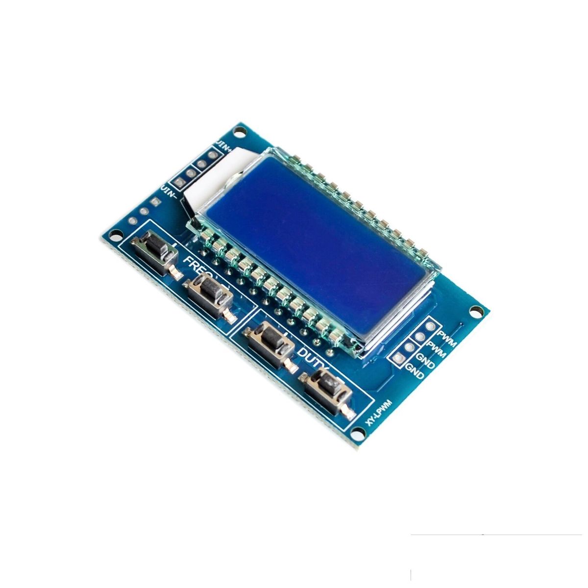 GENERICO - Generador Señales Señal PWM XY-LPWM 1hz-150Khz 3.3-30V Con Display Lcd